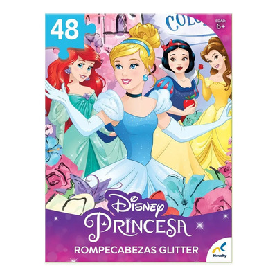 Rompecabezas Novelty Disney Especial Glitter Princesas | MercadoLibre