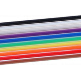 Rollo Cable Plano 10 Vías Colores 30 Metros Awg 28