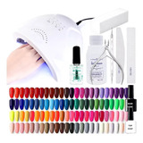 Kit Esmaltes Semipermanentes + Cabina Led/uv 48 Watt