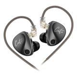 Auriculares Kz Castor Bass Version Con Switch Sin Microfono