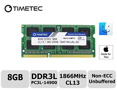 Memoria Ram Timetec Hynix 8gb Para Apple Ddr3 1866mhz