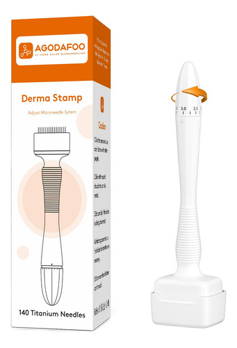 Derma Stamp Derma Roller Microneedling Pen Con Longitud De A