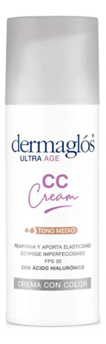 Crema Dermaglós Ultra Age Cc Cream De 50ml/50g