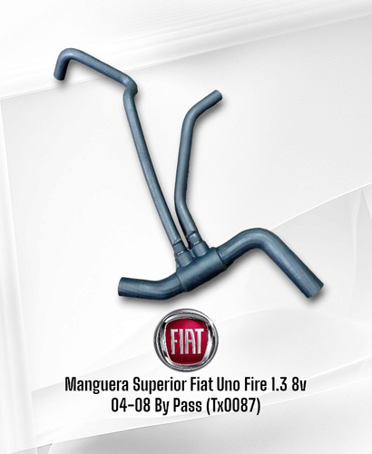 Manguera Superior Fiat Uno Fire 1.3 8v 04-08 By Pass Tx0087 Foto 2