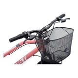 Canastilla De Acero Plastificada Para Bicicleta Rodada 16