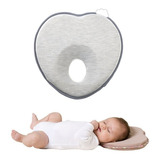 Travesseiro Preventor Para Bebês Apoio Cabeça Cinza H8451