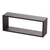  Nicho Grande 80x30x25 Cm/ Mdf Preto Decoraçao