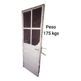 Puerta Vitralux Antigua Vintage Hierro 64x180 Cm