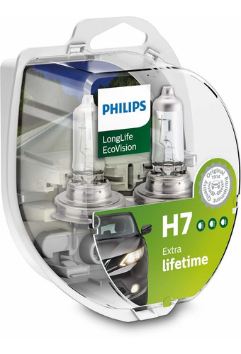 Philips Longlife Ecovision Señalización E Iluminación H7 bom