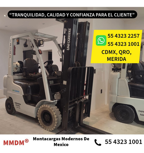 Montacargas Nissan Unicarries 2019 1800 Kgs Toyota Cat Yale 