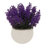 Planta Artificial Flor Con Maceta Colores M14 - Sheshu Home