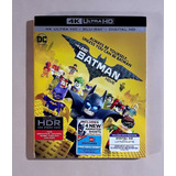 Lego Batman La Película - 4k Ultra Hd + Blu-ray Original