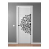 Vinilos Decorativo Medio Mandala Pared Puerta Ventana 1.20 