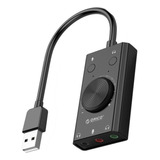 Tarjeta De Sonido Externa Usb Adaptador De Audio