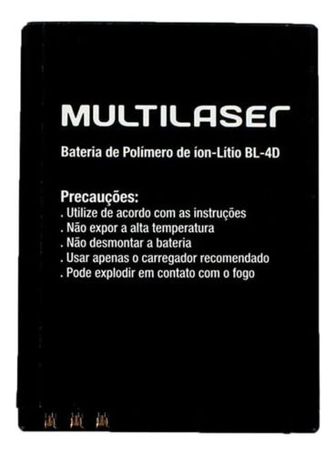 Ba-teria Bl-4d Compatível Com Multilaser Vita P9016 Nova