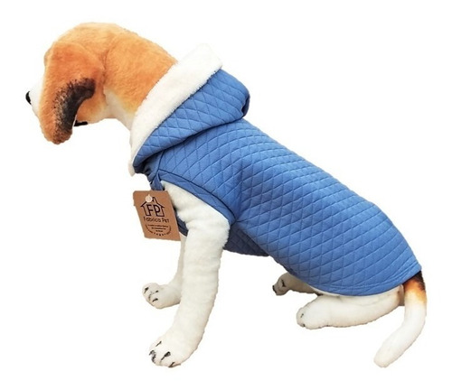 Roupa Matelassê Capuz Cachorro Nº1 Poodlemini Yorkshire Gato