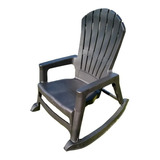 Promocion Sillon Mecedora Super Reforzado Negro Mascardi 