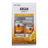 Kit Inoar Argan Infusion Cachos Perfeitos Sh 500ml Cond 250m