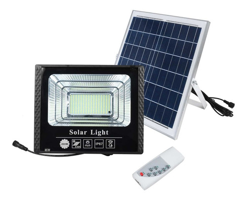 Reflector Led Solar 200w High Power Rs-2001+ Panel + Control