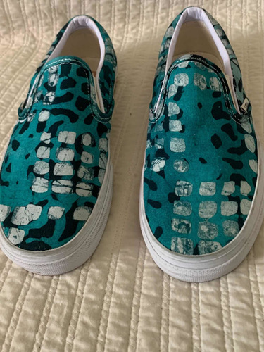 Zapatillas Vans Panchas Tela Estampada 37