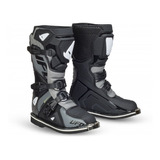 Botas Ufo * Niño * Typhoon Off Road Motocross Atv Negro