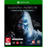 Middle Earth Shadow Of Mordor Game Ofthe Year Xboxone Físico