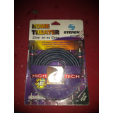 Cable 2 Plug Rca A 2 Plug Rca De 1,8 M, Reforzado, Con Conec
