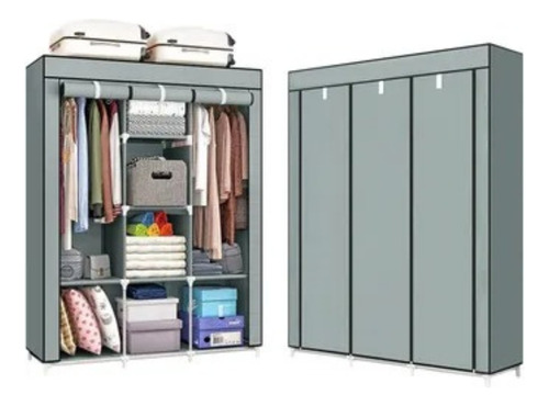 Closet Organizador De Ropa Desarmable 8 Estantes 175x130x45