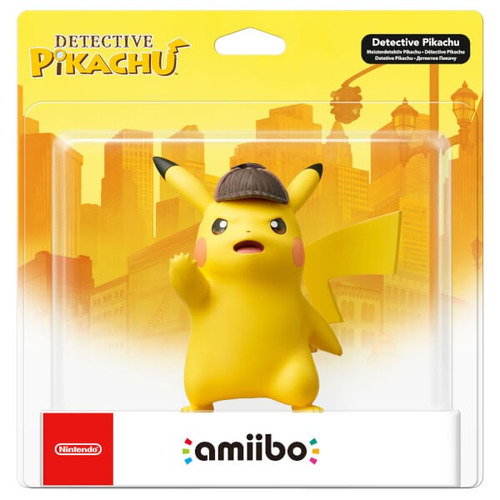 Figura Amiibo Detective Pikachu 4.5  Pokemon Series Nintendo