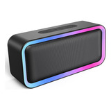 Kunodi - Altavoz Bluetooth 5.0 Inalámbrico Portátil Con Soni Color Negro - Negro 110v