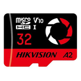Tarjeta Micro Sd 32 Gb 180/150 Mbs Clas10 E3 Hikvision 20860