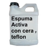 Espuma Activa Concentrada, Con Cera Carnauva Y Teflon 4 Lts.