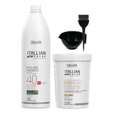Itallian Ox40 + Po Descolorante Premium + Cambuca E Pincel