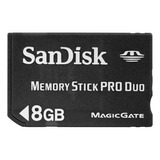 Tarjeta De Memoria 8gb Sandisk Memory Stick Pro Duo