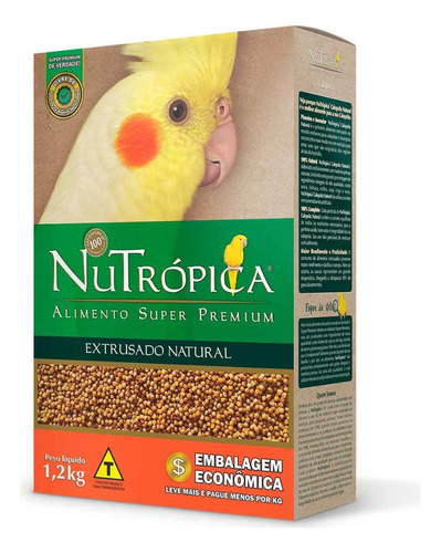 Ração Nutropica Calopsita Natural 1,2kg