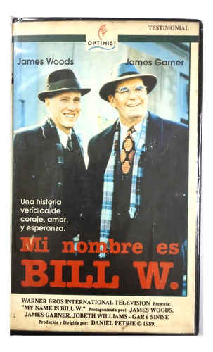 Mi Nombre Es Bill W Vhs Original 