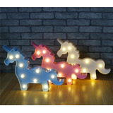 Luces Led Unicornio Regalo Cartel Luminoso Velador Oferta Ya