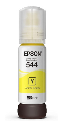 Refil Tinta Original Epson T544 Amarelo - T544420
