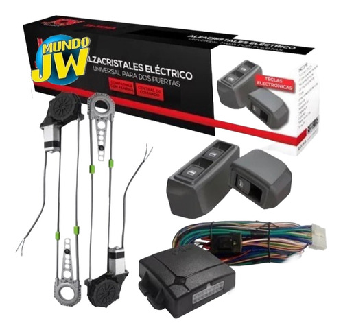 Kit De Alzacristales Levantavidrio Electricos Universal Joy