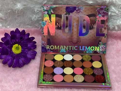 Paleta De Sombras Nude Romantic 24 Tonos 