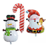 Globos Navideños Decoración Navidad Modelos Varios 1unidad