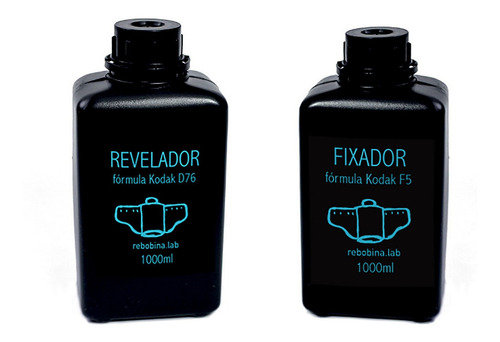 Revelador  D 76 + Fixador F 5 ( Kit ) Filmes Preto/branco