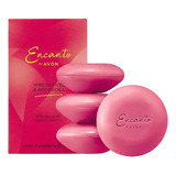 Sabonete Em Barra Pink Bouquet 4x80g Avon