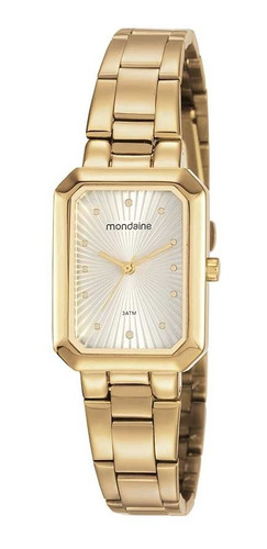 Relogio Feminino Mondaine Dourado Pequeno Luxo 53766lpmvde3