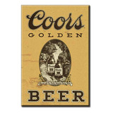 Refrigerador De Cerveza Coors Golden Vintage De Desperate En