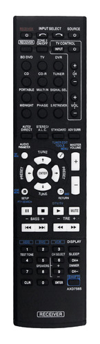 Control Remoto De Repuesto Axd7565 Para Pioneer Vsx-324-k Ax