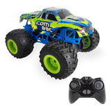 Rojo - Grande - Monster Truck 4x4 Control Remoto 2.4 Ghz Con