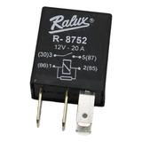 Relay Miniatura 12v 4 Terminales Ralux