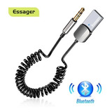 Adaptador Bluetooth 5.1 Usb P2 Carro Automotivo Auxiliar