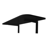 Mesa De Parede Dobrável 90x40 Mdf P/cozinha, Apartamento Cor Preto